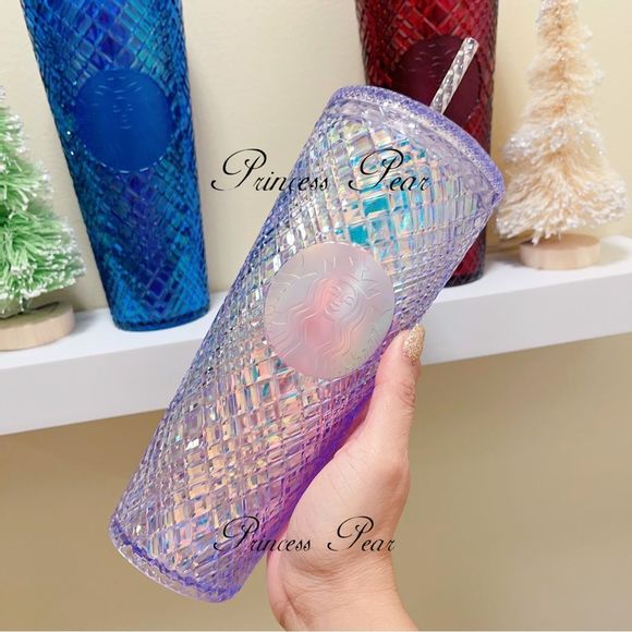 Starbucks Jeweled Tumbler Bundle - HOLIDAYS 2022 - Azure, Merlot, Unicorn - Picture 4 of 5